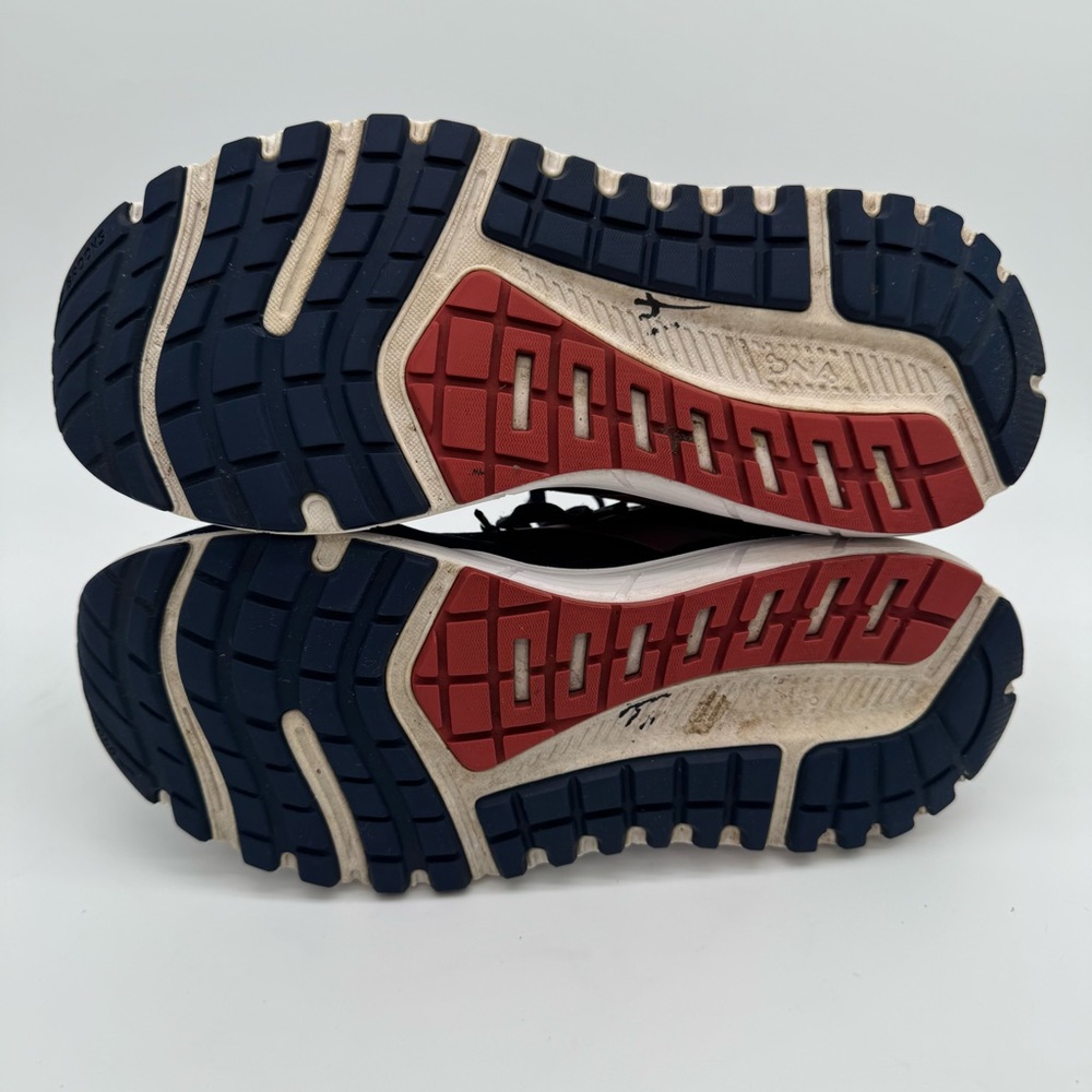 Brooks Beast 20 Navy Blue/Red Athletic Sneaker Size 10 - Picture 9 of 12